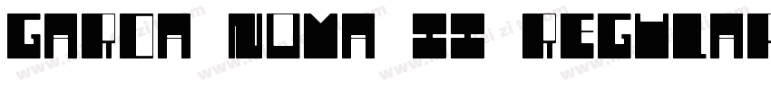 Garda Nova II Regular字体转换